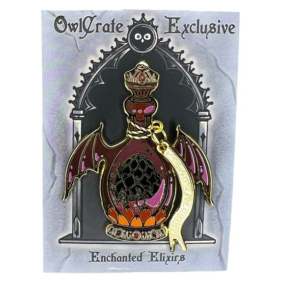 OwlCrate A Song of Ice and Fire Enchanted Elixirs Enamel Pin - GRRM July 2025 - Picture 1 of 8